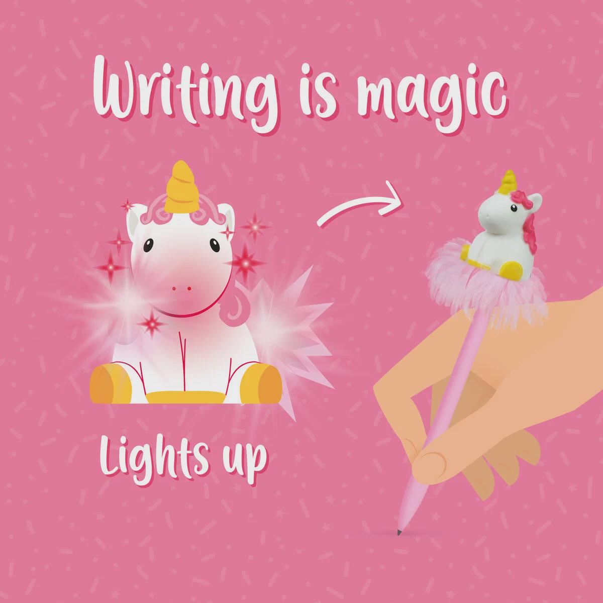 Unicorn - Light up gel Pen - Legami
