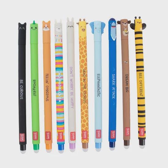 Giraffe Erasable Gel Pen - Legami