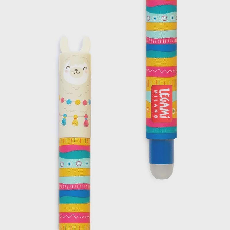 Llama Erasable Gel Pen - Legami