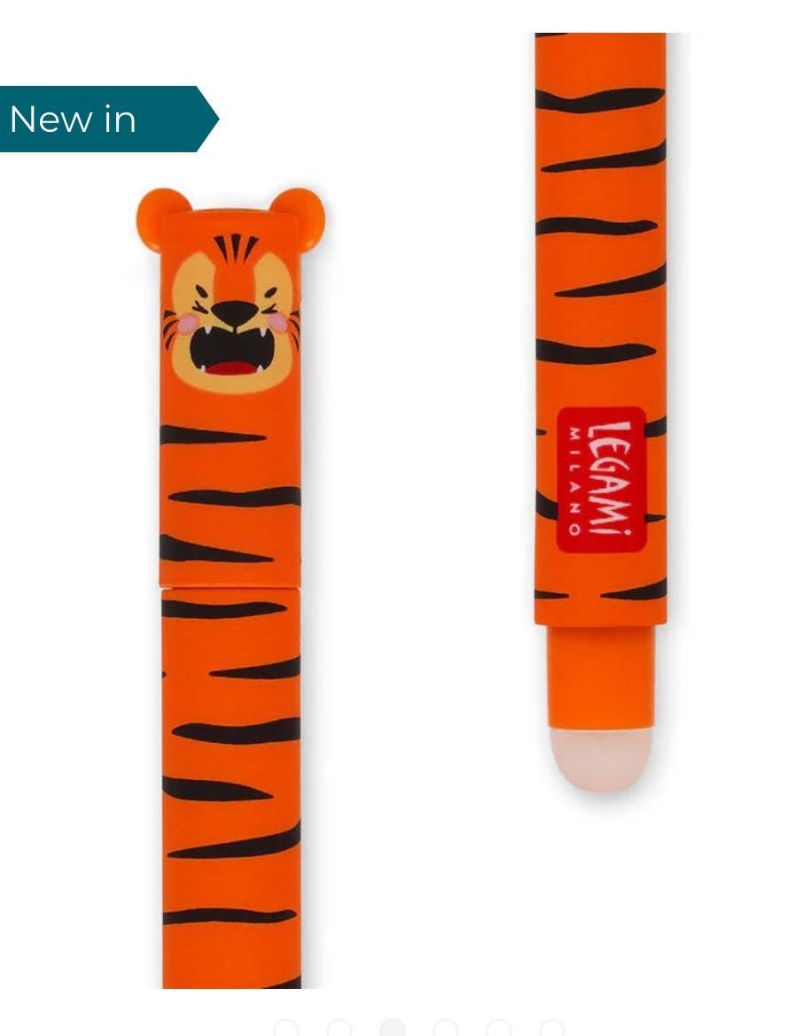 Legami Erasable gel gift pack of 14 Pens with FREE pack of 3 blue refill.