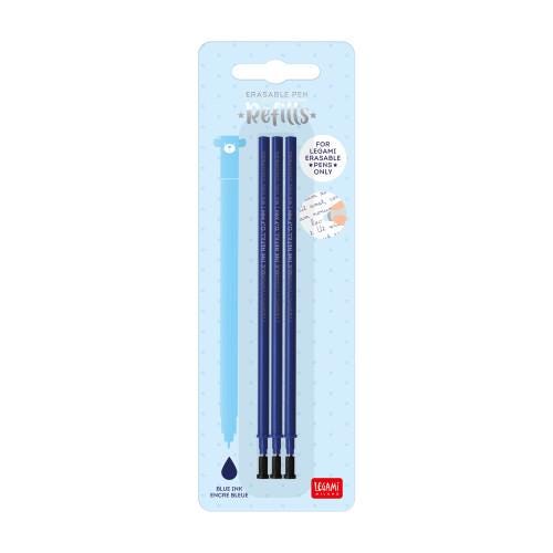 Legami Erasable Gel Pen refill ink - Blue