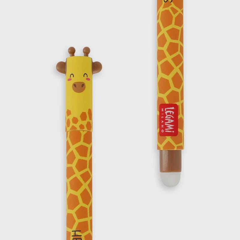Giraffe Erasable Gel Pen - Legami