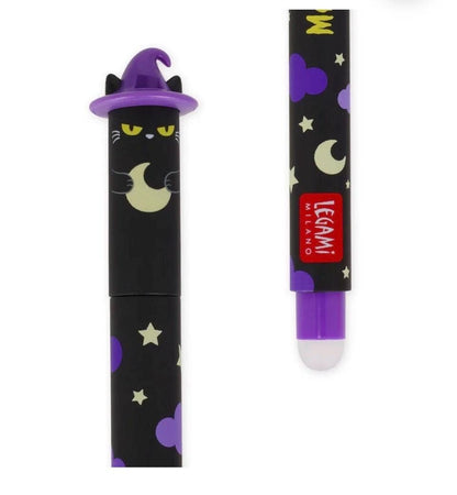 Legami Halloween Cat Erasable Gel Pen