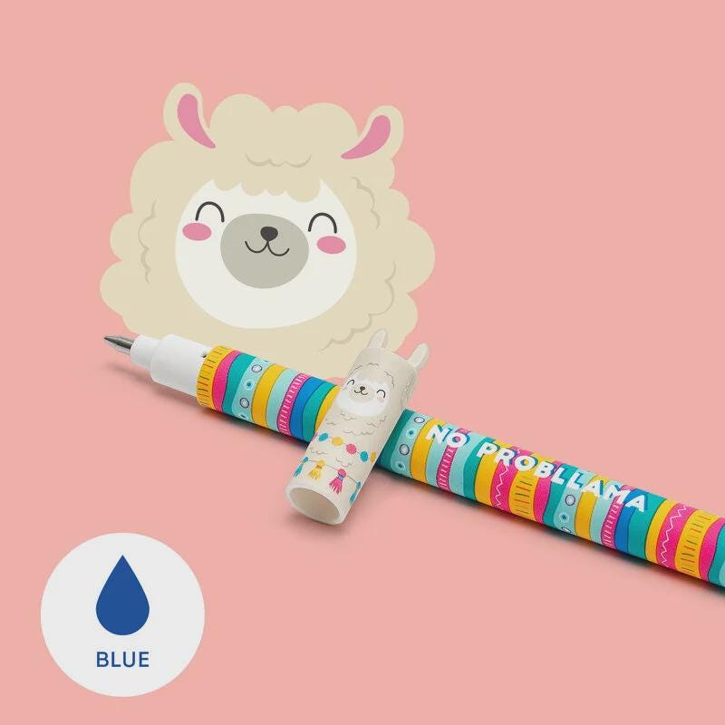 Llama Erasable Gel Pen - Legami